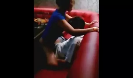 An Adult female sasur bahu sex video makes a cunnilingus to the beauty of young busty in the house